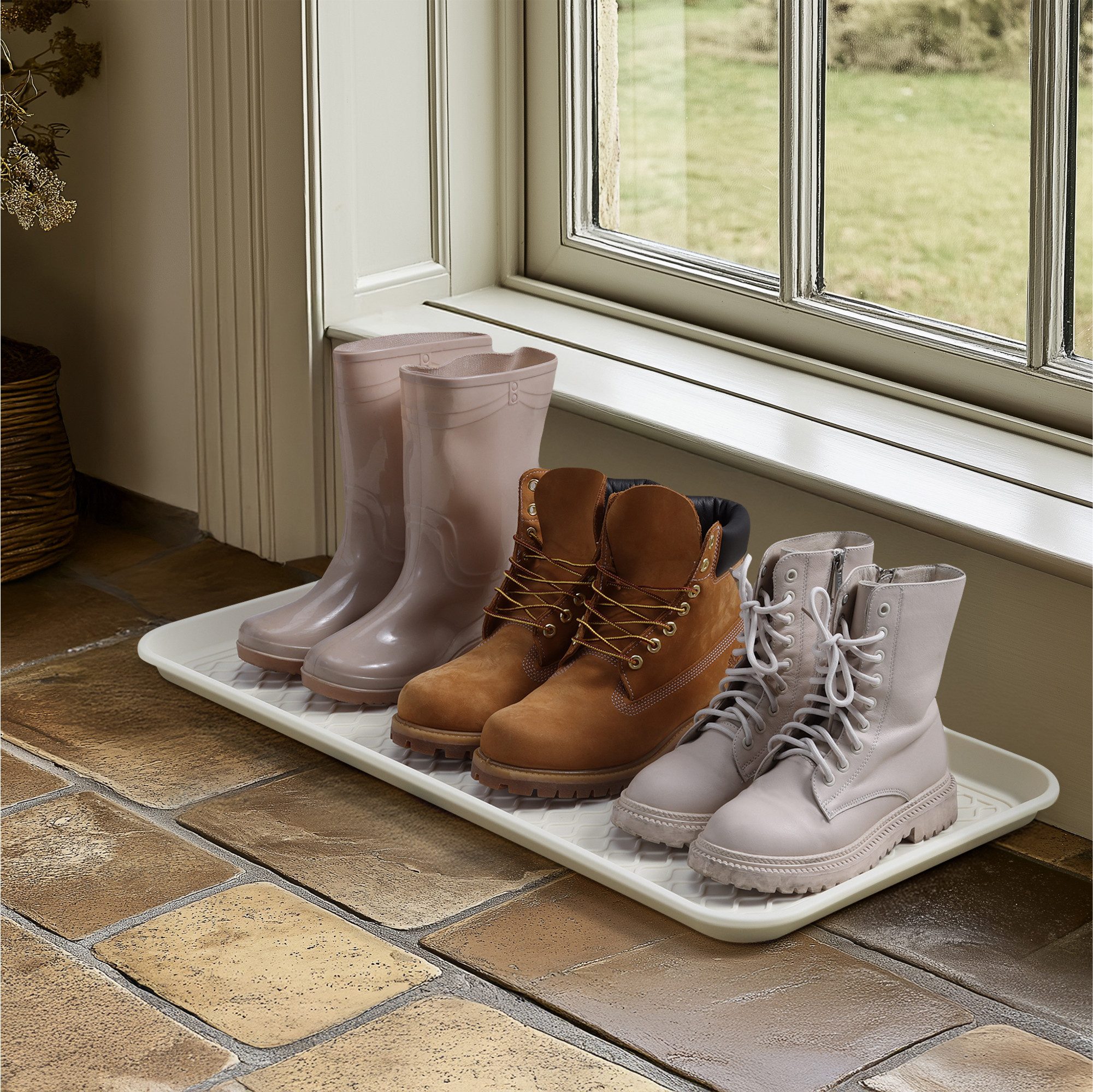 Navaris Schuhregal Schuhabtropfschale - Schuhmatte Abtropfmatte günstig online kaufen