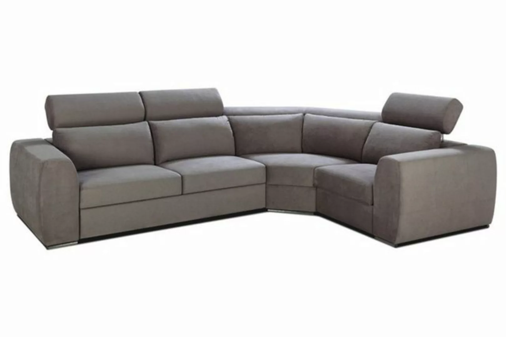JVmoebel Ecksofa, Ecksofa Stoff L-Form Couch Design Polster Textil Eck Mode günstig online kaufen