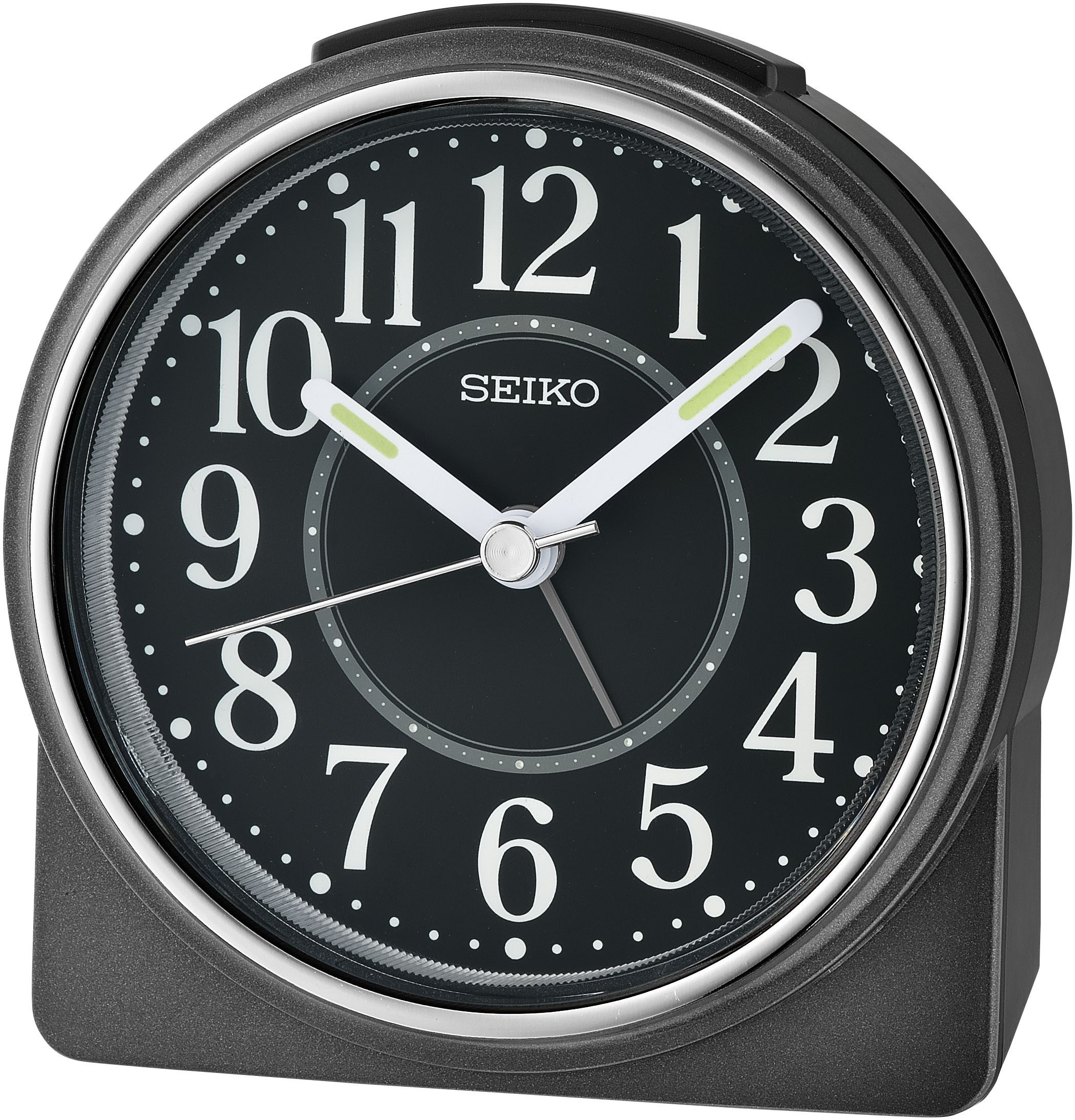 Seiko Quarzwecker Wecker, Schlafzimmer, Leuchtzeiger, durchlaufende günstig online kaufen