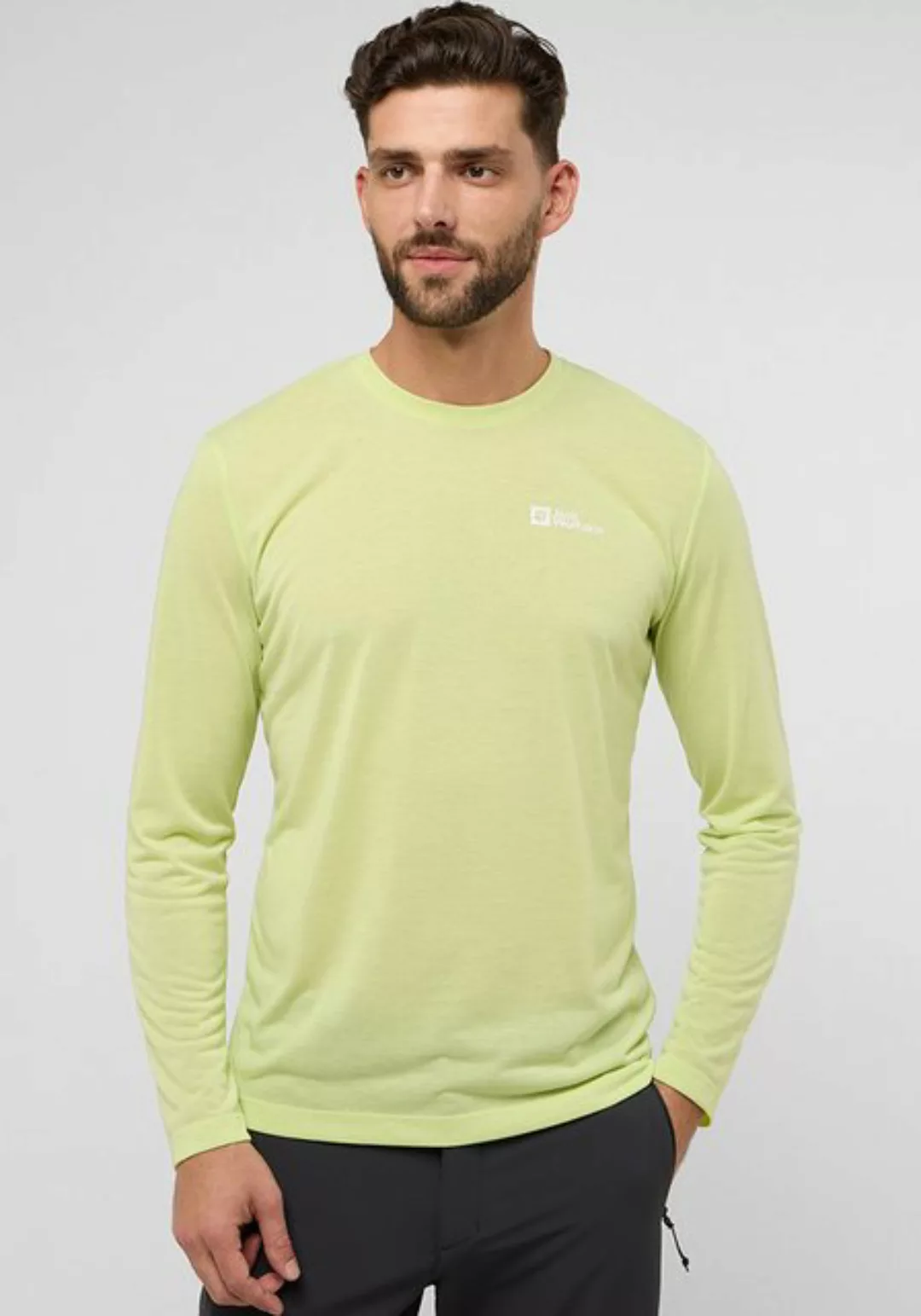 Jack Wolfskin Langarmshirt "VONNAN LS T M" günstig online kaufen