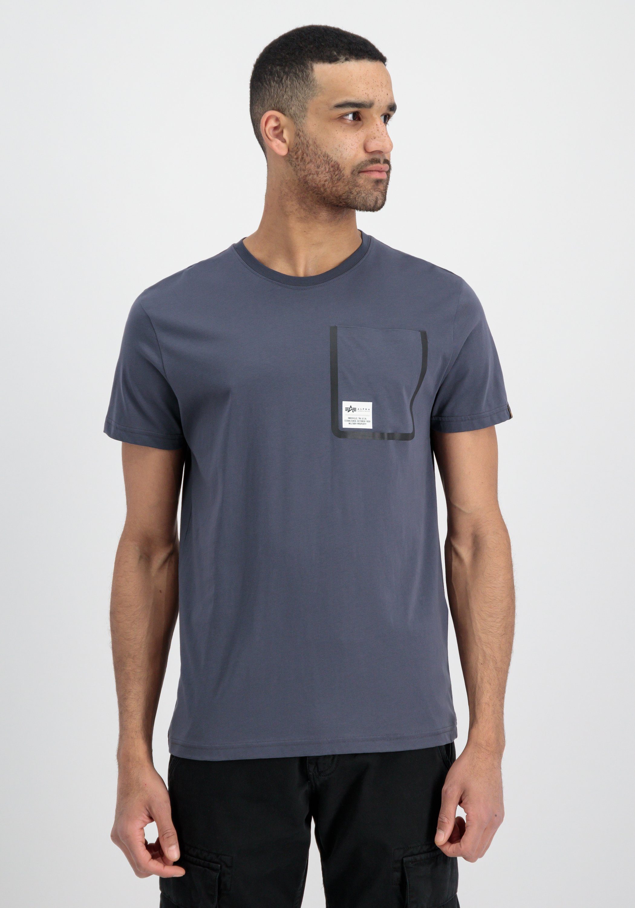 Alpha Industries T-Shirt "Label Pocket T-Shirt T-Shirt" günstig online kaufen