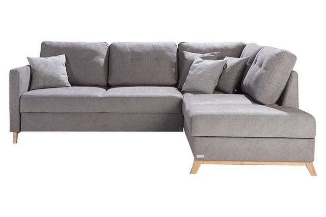 Xlmoebel Ecksofa Eckcouch Stoff L-Form Schlaffunktion Sofa Design Polsterun günstig online kaufen