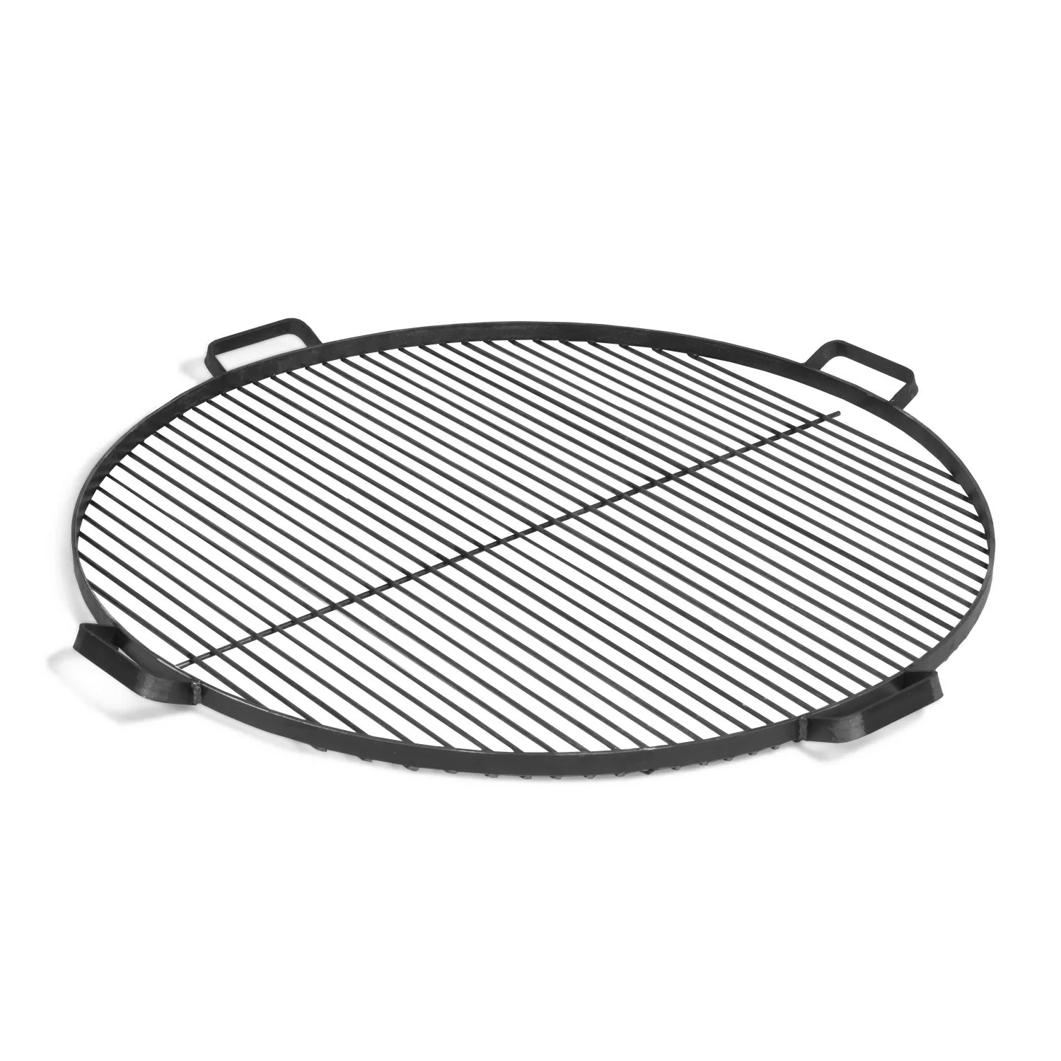 CookKing Grillrost Stahl Inkl. 4 Griffen für Feuerschalen Ø 60 cm Schwarz günstig online kaufen