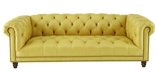 Xlmoebel Sofa Neue moderne Design-Couch in Beige aus Leder für drei Persone günstig online kaufen