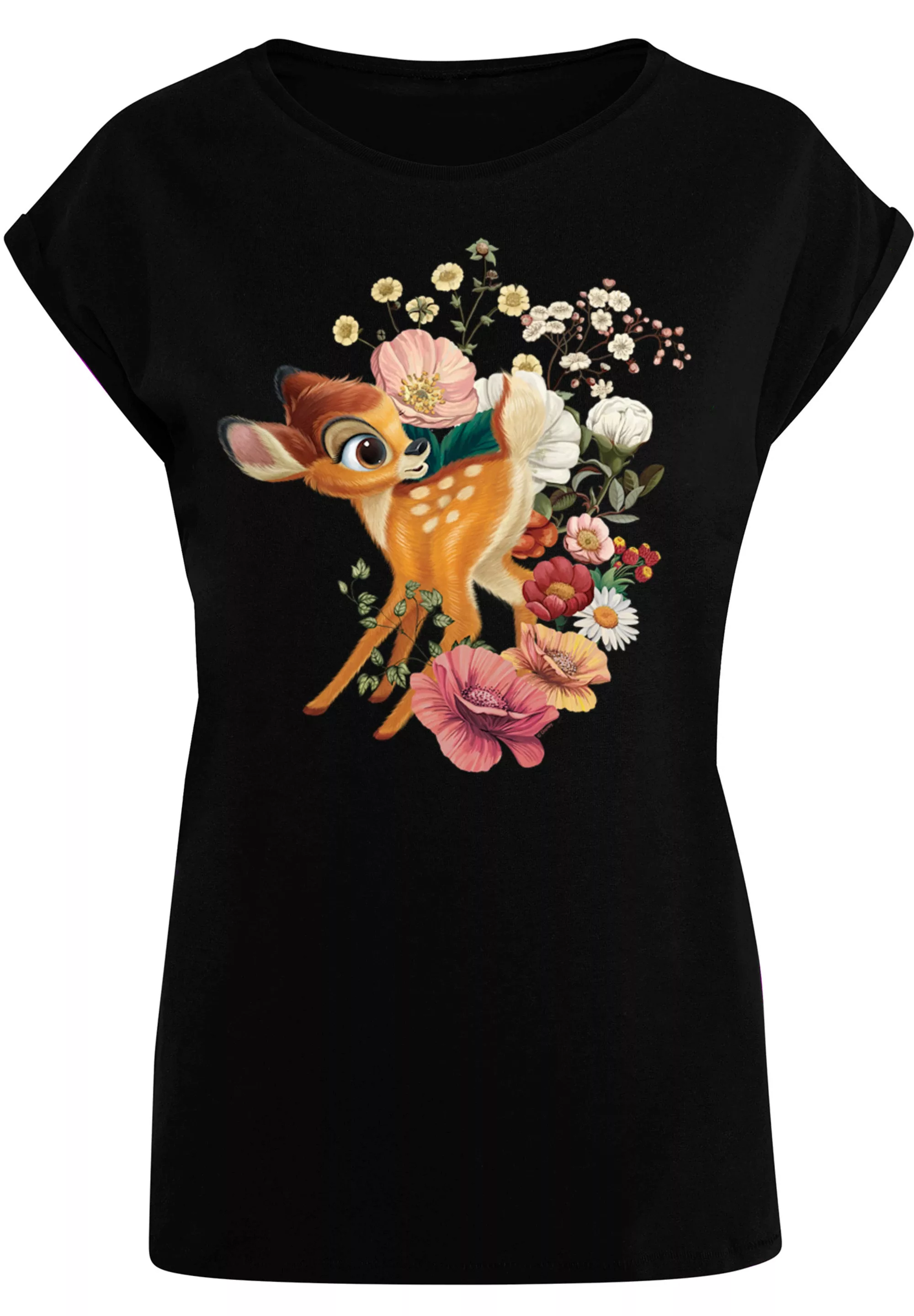 F4NT4STIC T-Shirt "PLUS SIZE Bambi Meadow", Print günstig online kaufen