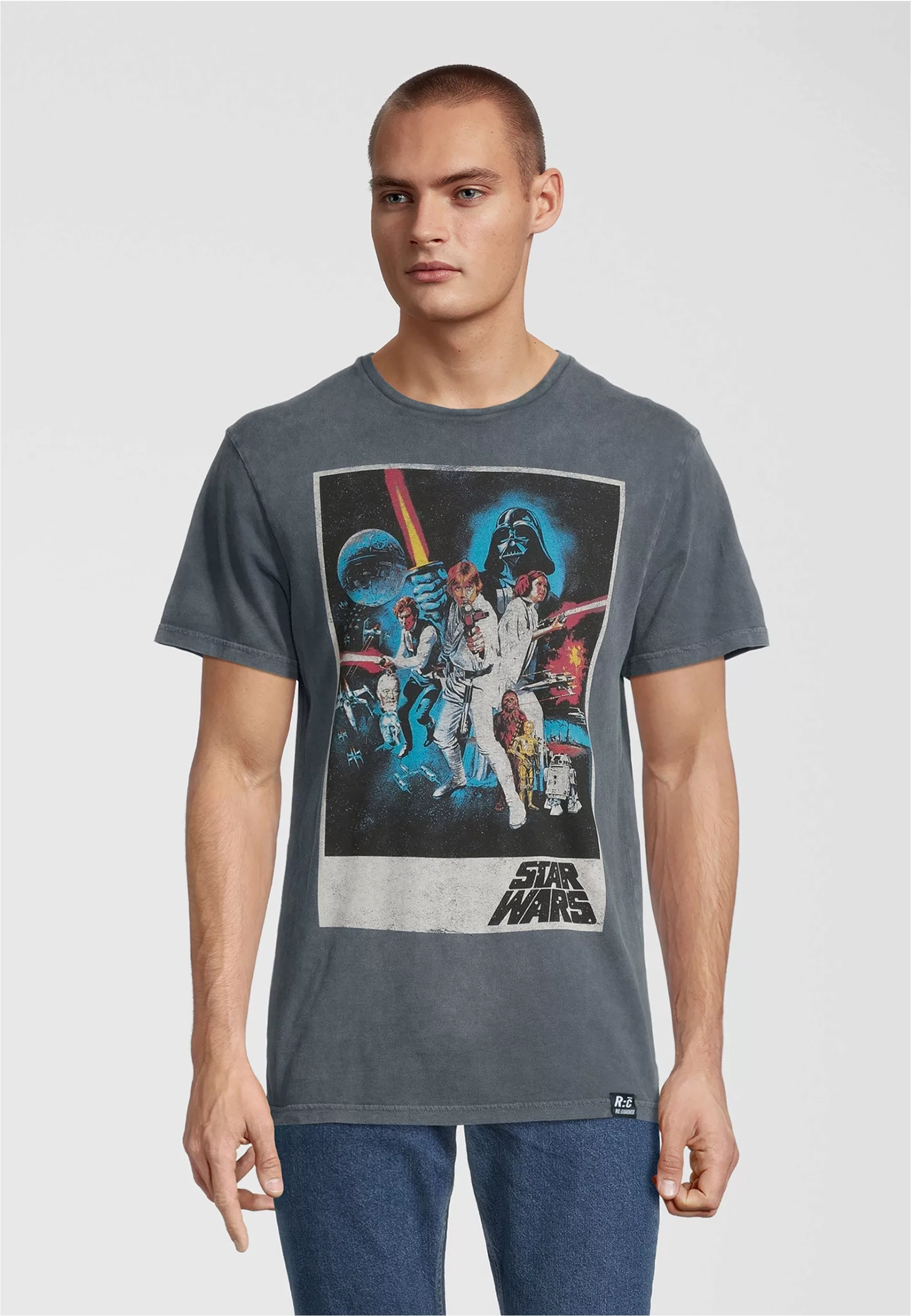 Recovered T-Shirt "Star Wars Classic New Hope", mit coolem Star Wars-Print günstig online kaufen