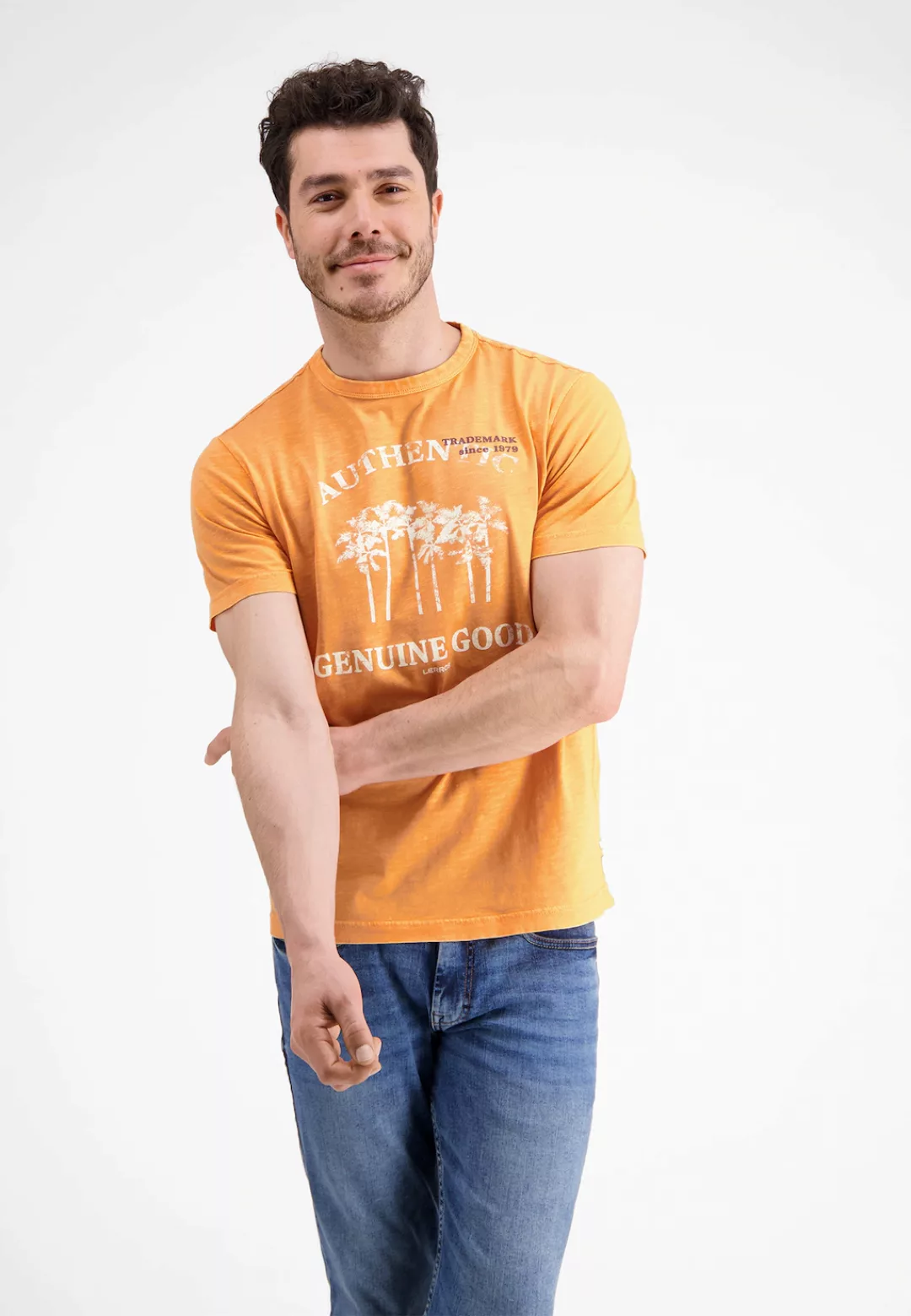 LERROS T-Shirt "LERROS T-Shirt, uni" günstig online kaufen