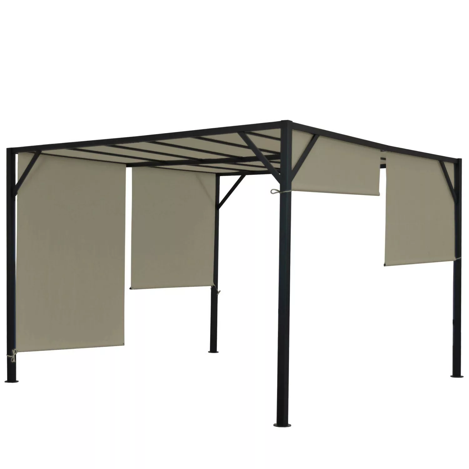 MCW Pergola Beja 3x4m Taupe günstig online kaufen