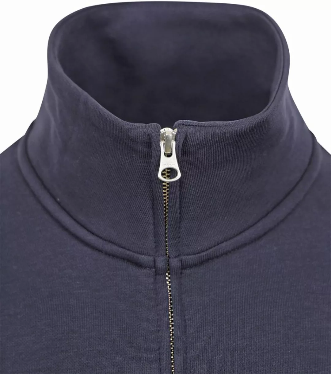 Gant Strickjacke Reg Shield Dunkelblau - Größe M günstig online kaufen