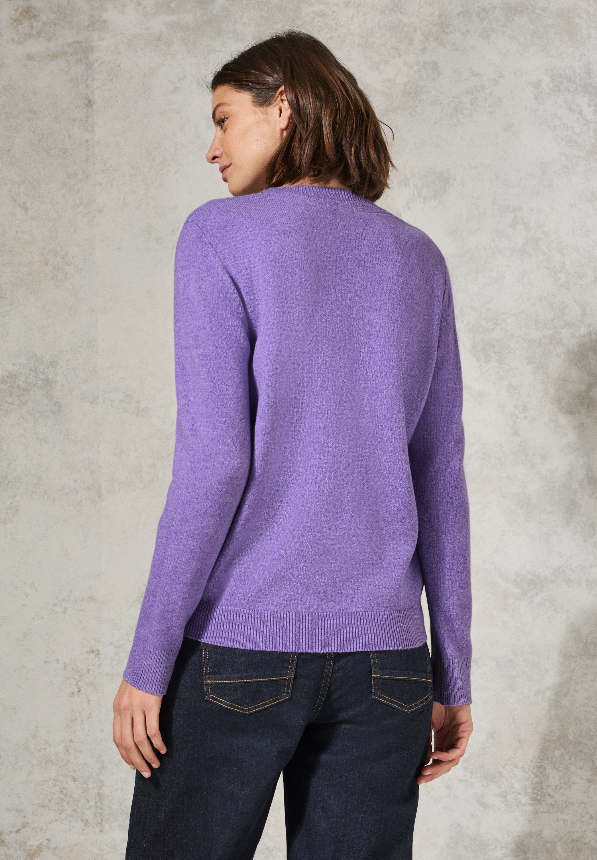 Cecil Strickpullover, aus Baumwolle mit Stretchanteil günstig online kaufen