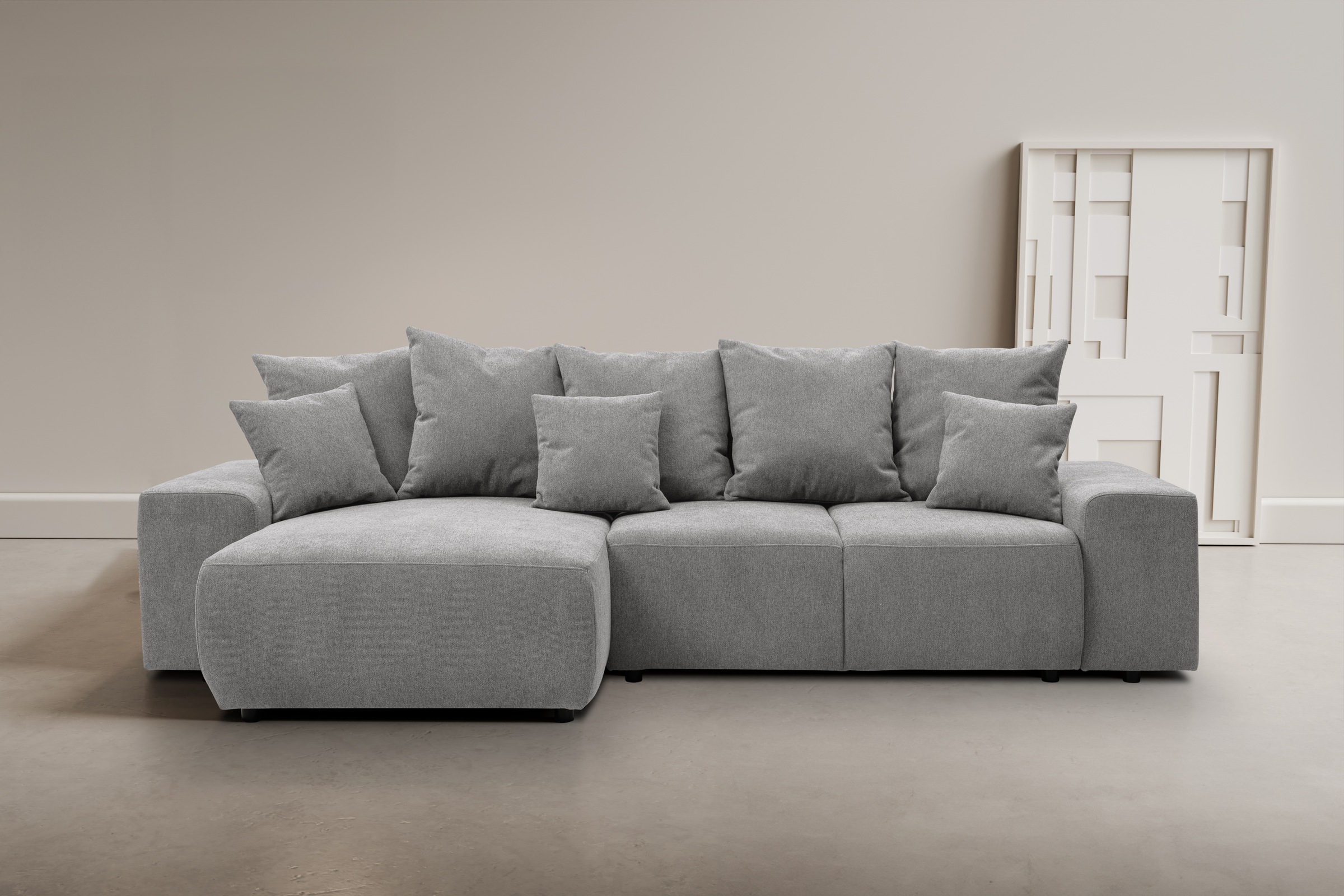 WERK2 Ecksofa »Riwa, modernes Sofa zum Kuscheln und Entspannen, Breite 300c günstig online kaufen