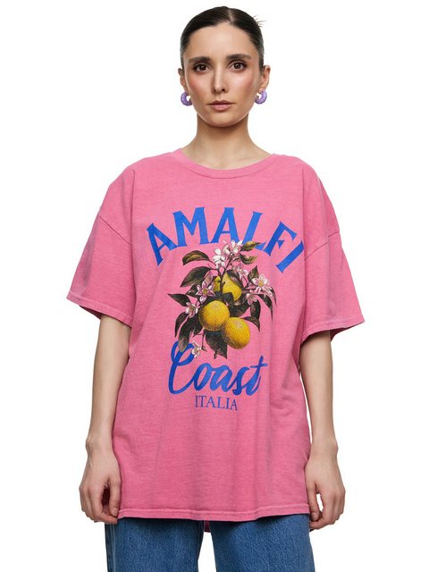 Worldclassca T-Shirt Worldclassca Oversized Print Amalfi Coast T-Shirt Somm günstig online kaufen