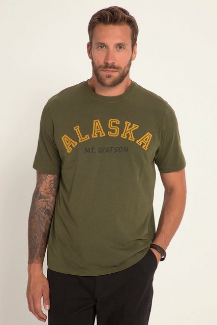 JP1880 T-Shirt JP1880 T-Shirt Halbarm Vintage Look Alaska Print günstig online kaufen