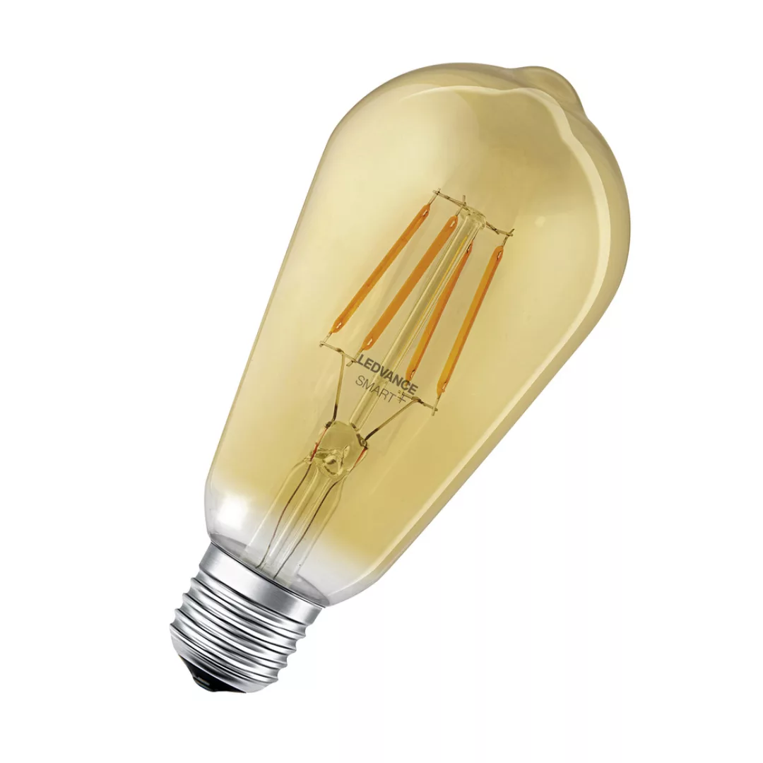 LEDVANCE SMART+ WiFi E27 6W Edison gold 2.400K günstig online kaufen