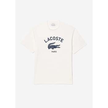 Lacoste  T-Shirts & Poloshirts Tee shirt - flour günstig online kaufen