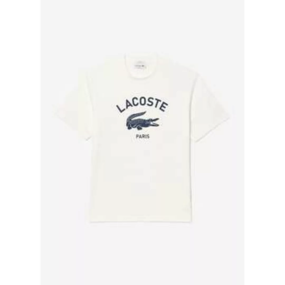 Lacoste  T-Shirts & Poloshirts Tee shirt - flour günstig online kaufen