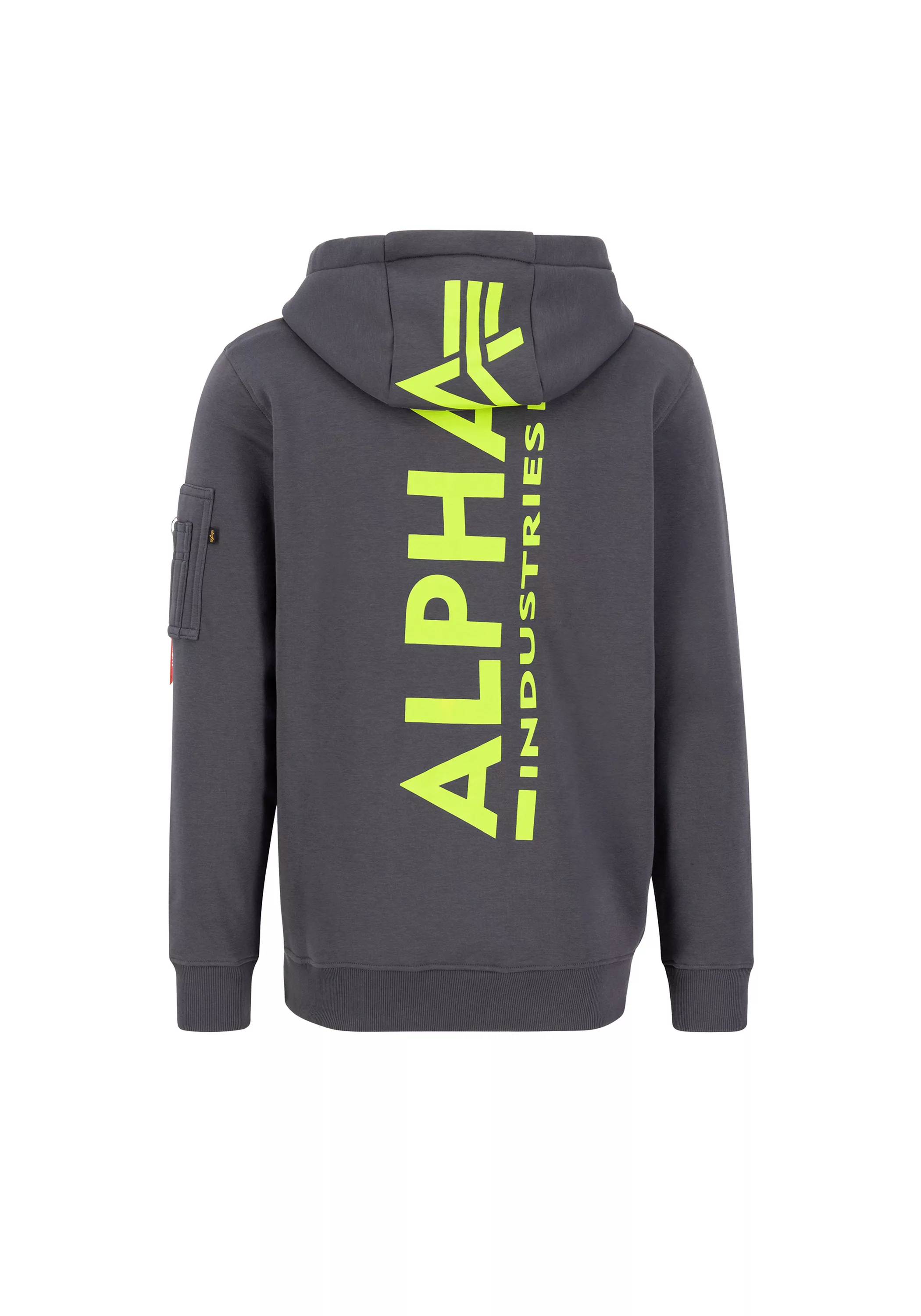 Alpha Industries Hoodie "Backprint Zip Hoodie Kapuzensweatshirt" günstig online kaufen