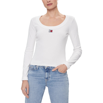 Tommy Hilfiger  Langarmshirt SLIM BADGE RIB DW0DW17397 günstig online kaufen