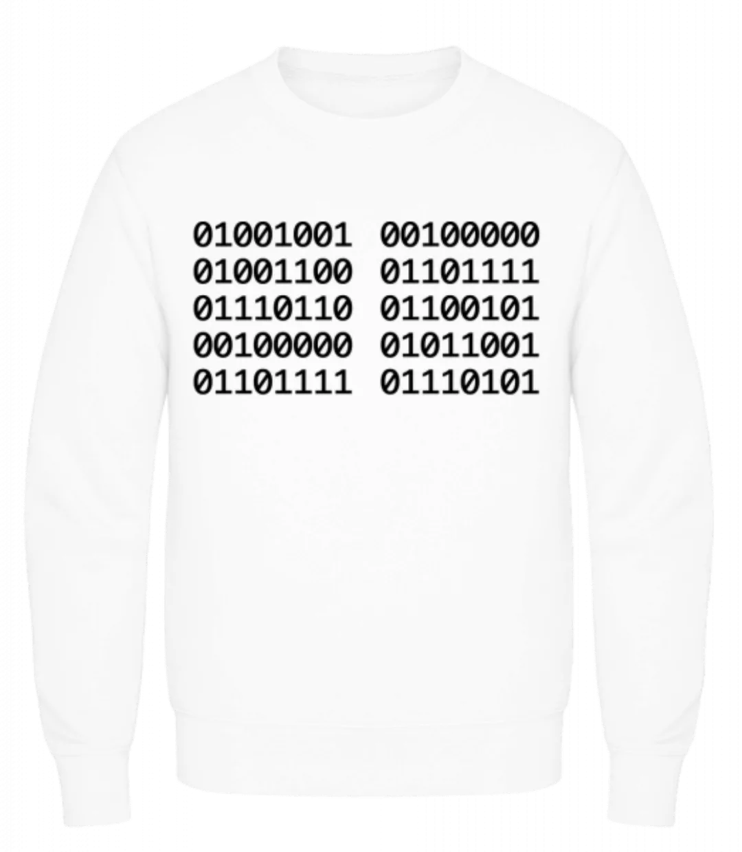 I Love You Code · Männer Pullover günstig online kaufen