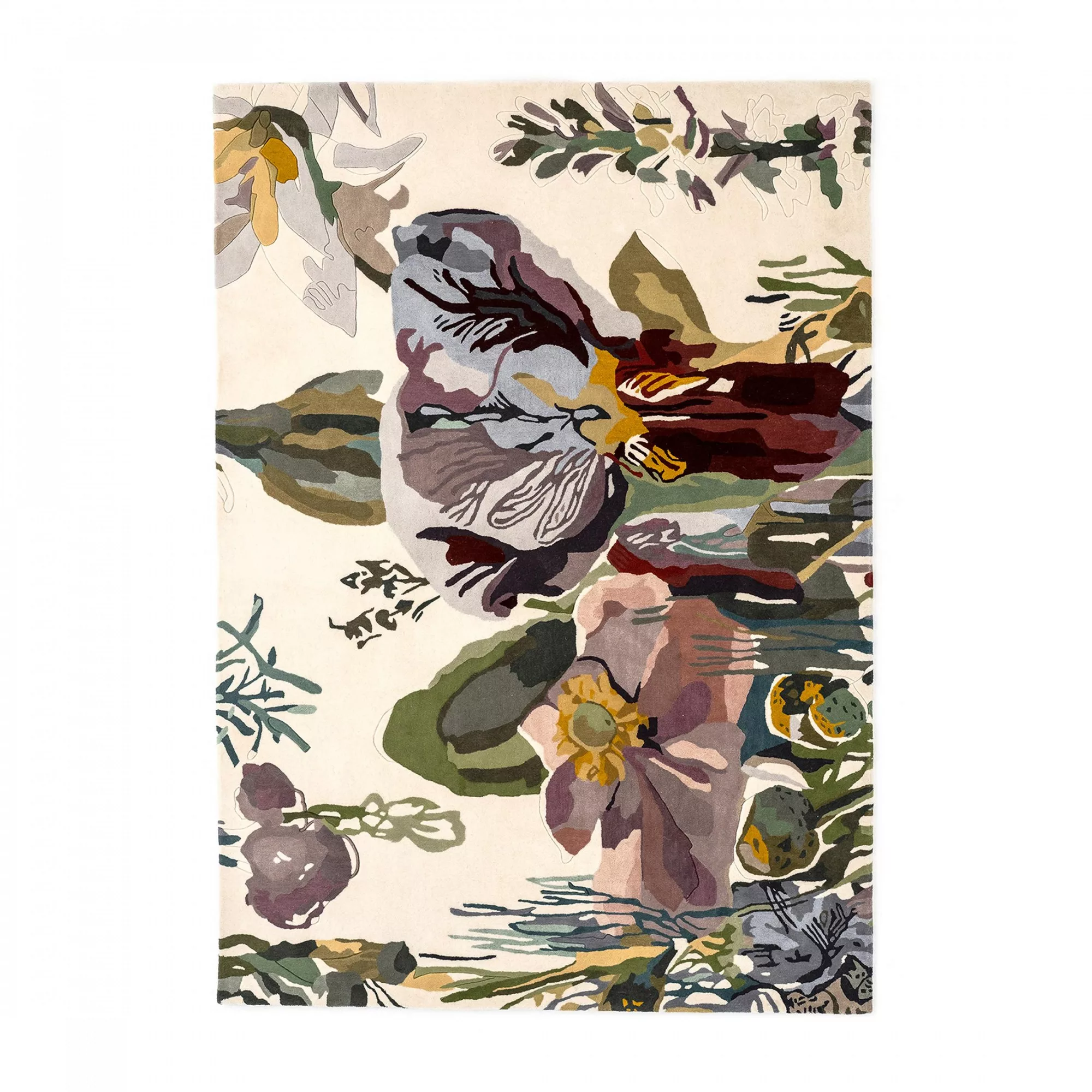 Nanimarquina - Flora Backyard Teppich 170x240cm - mehrfarben/handgetuftet/D günstig online kaufen