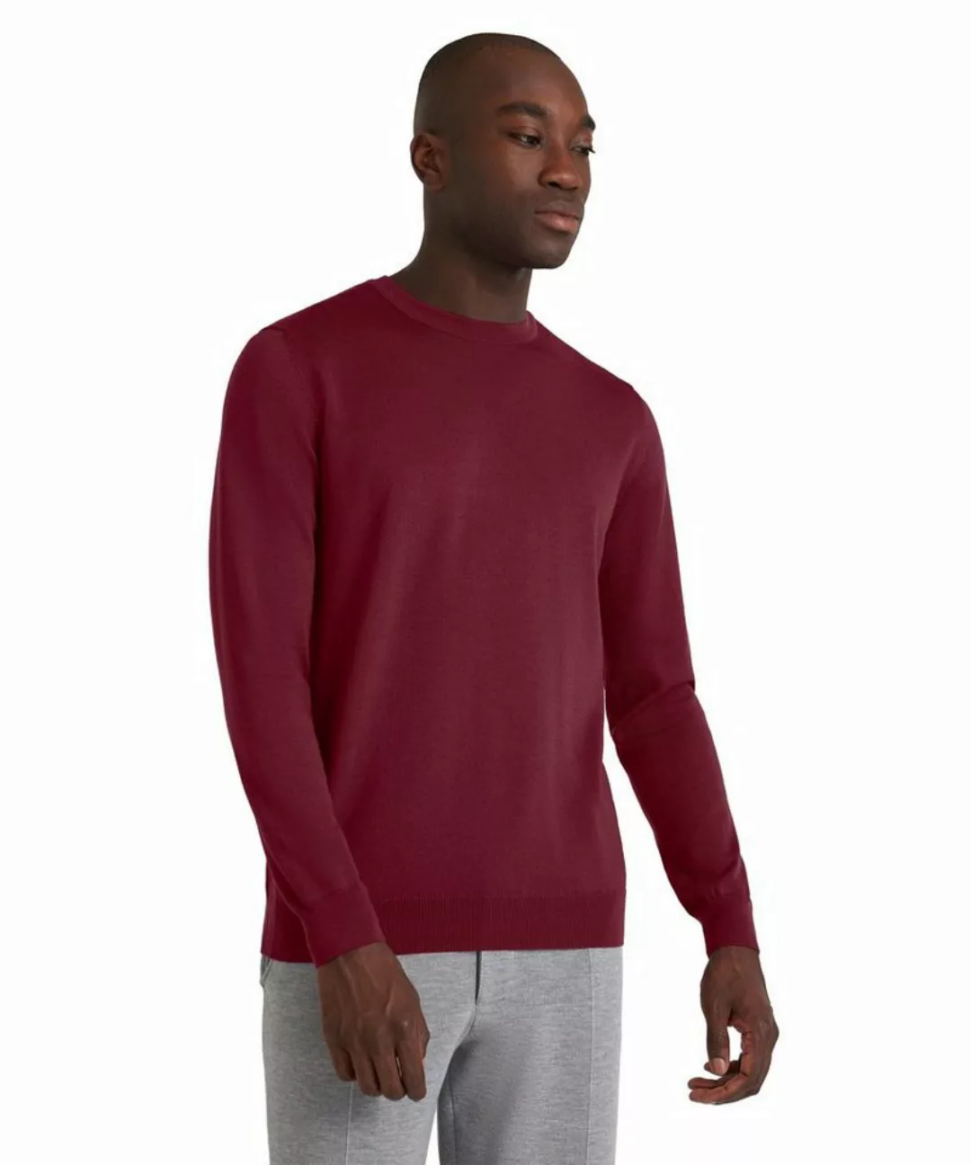 FALKE Strickpullover aus reiner, extrafeiner Merinowolle günstig online kaufen