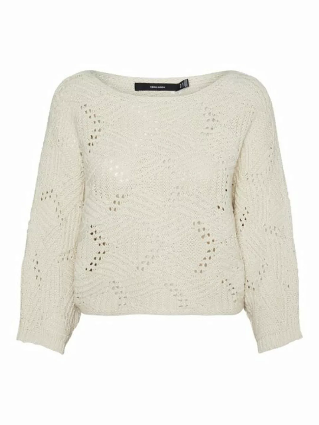 Vero Moda Strickpullover VMGIGI 3/4 BOATNECK PULLOVER NOOS günstig online kaufen