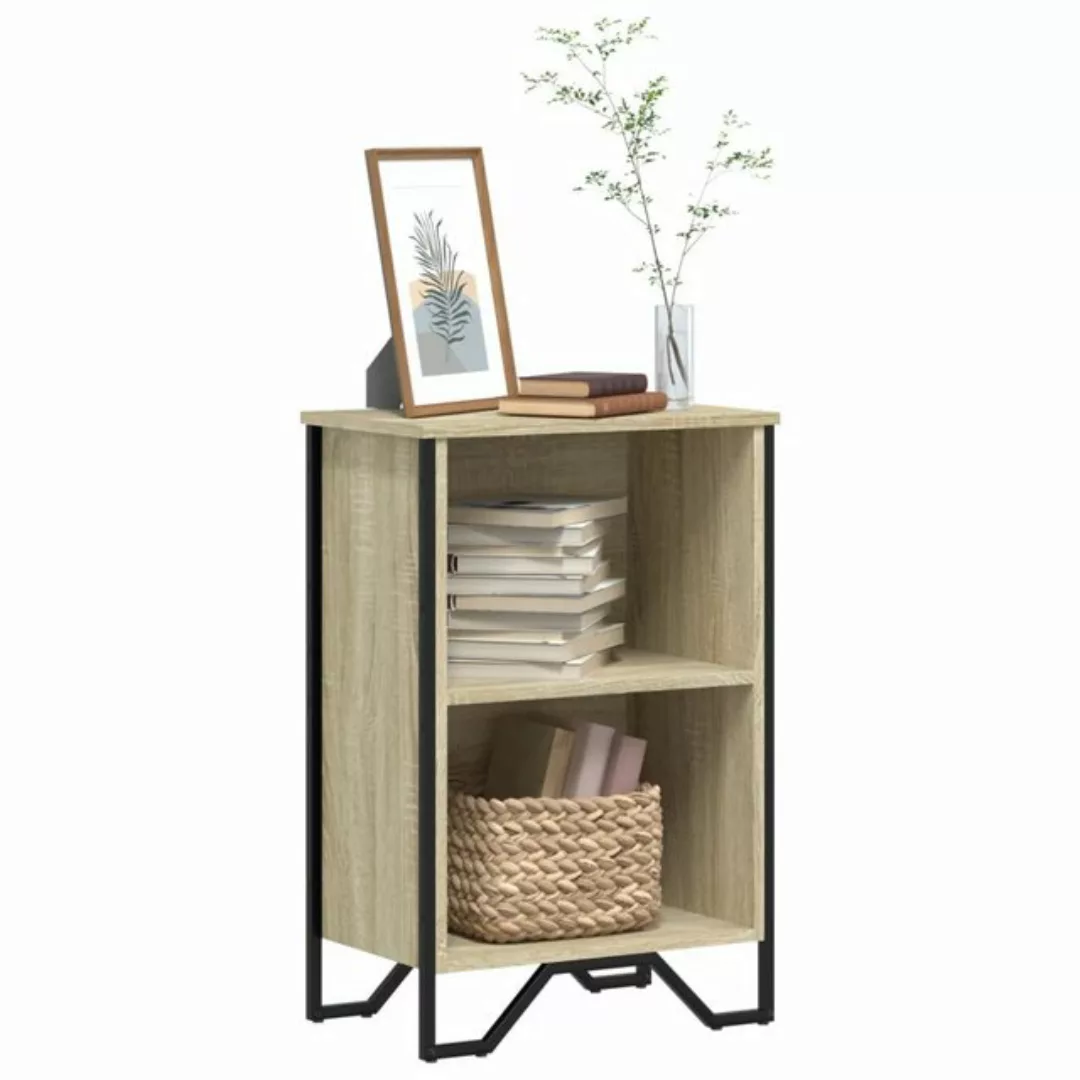 vidaXL Bücherregal Bücherregal Standregal Bodenregal Sonoma Eiche 50x31x74, günstig online kaufen