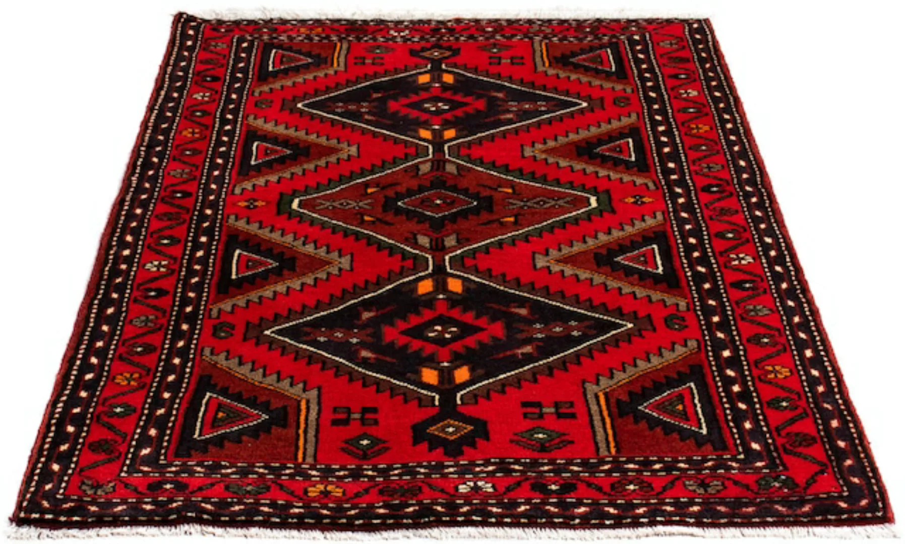 morgenland Orientteppich »Perser - Nomadic - 151 x 106 cm - dunkelrot«, rec günstig online kaufen