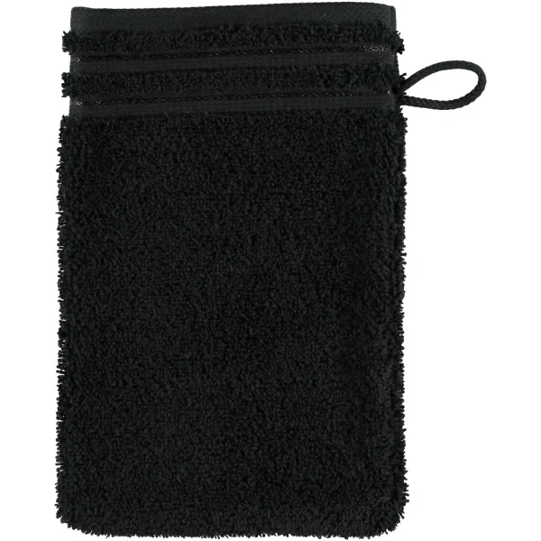 Vossen Handtücher Calypso Feeling - Farbe: schwarz - 790 - Waschhandschuh 1 günstig online kaufen