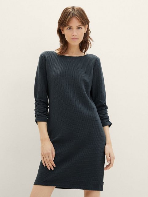TOM TAILOR Denim Jerseykleid Minikleid mit 3/4 Arm günstig online kaufen