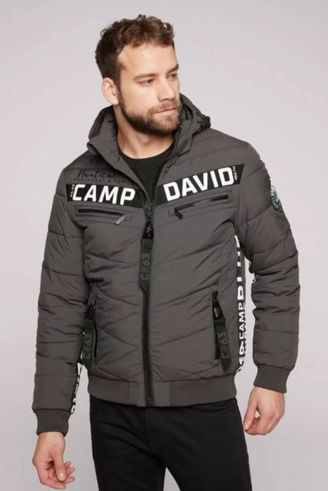 CAMP DAVID Winterjacke mit Brusttaschen günstig online kaufen