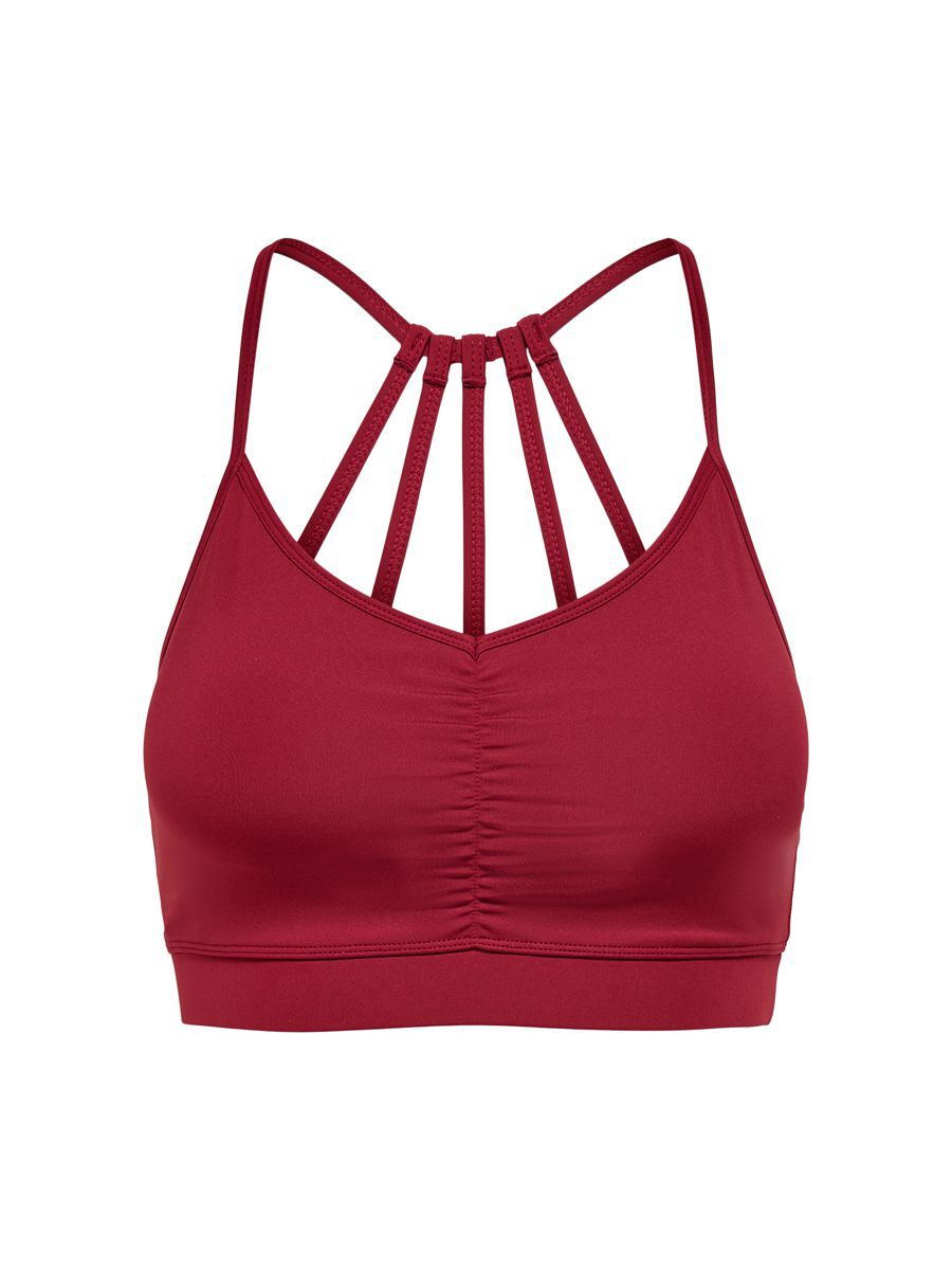 ONLY Bindedetail- Sport-bh Damen Rot günstig online kaufen