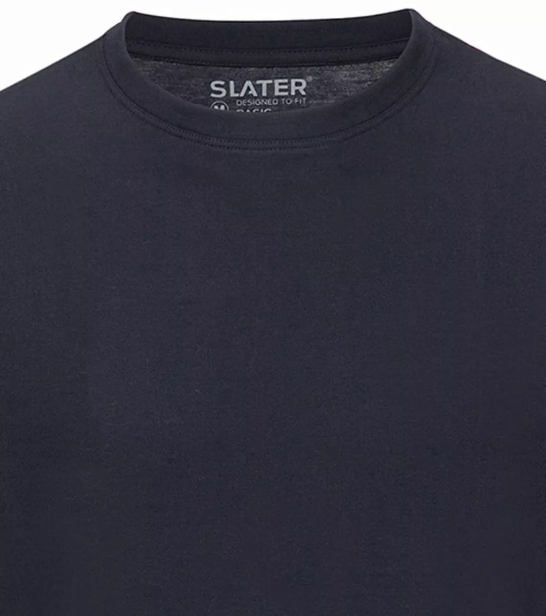 Slater 2er-Pack American T-shirt Dunkelblau - Größe XXL günstig online kaufen