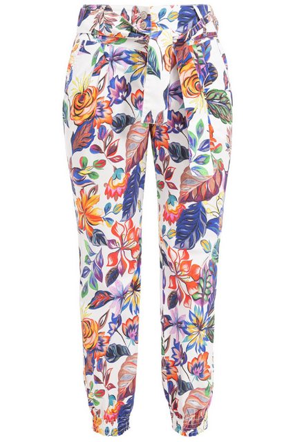 Recover Pants Stoffhose SUNNY in sommerlichem Druck günstig online kaufen