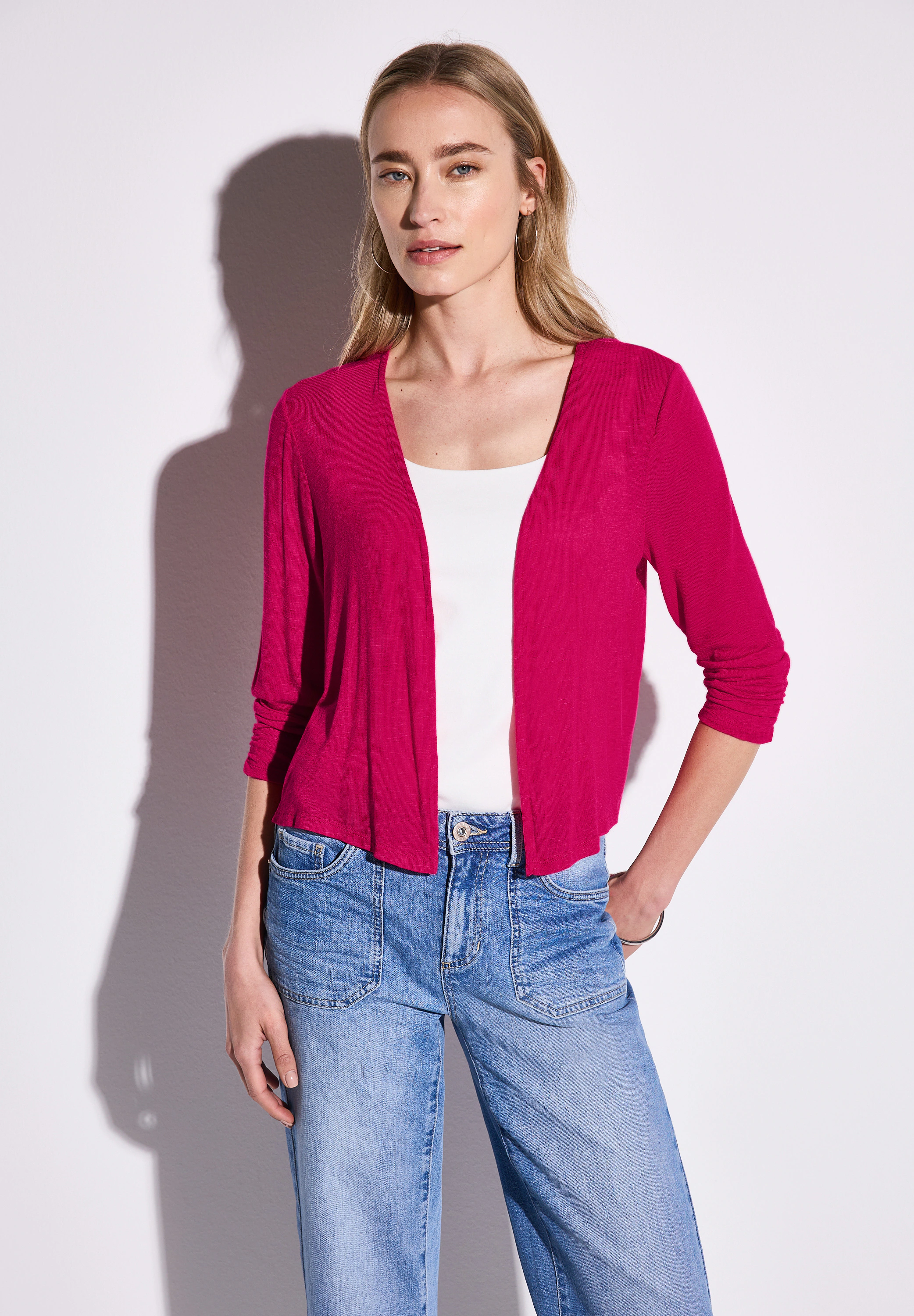STREET ONE Cardigan, mit 3/4 Ärmeln günstig online kaufen