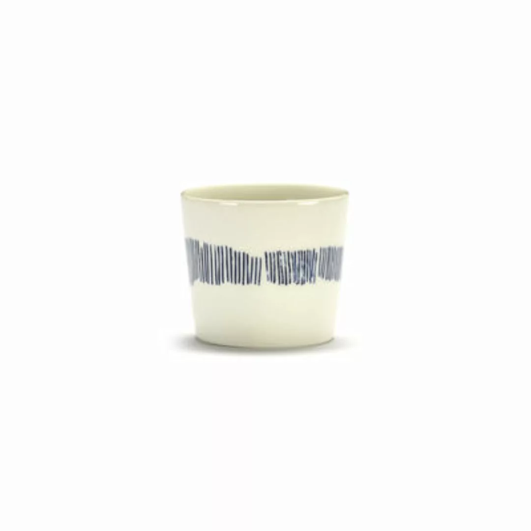 Espressotasse Feast keramik weiß / 15 cl - Serax - Weiß günstig online kaufen