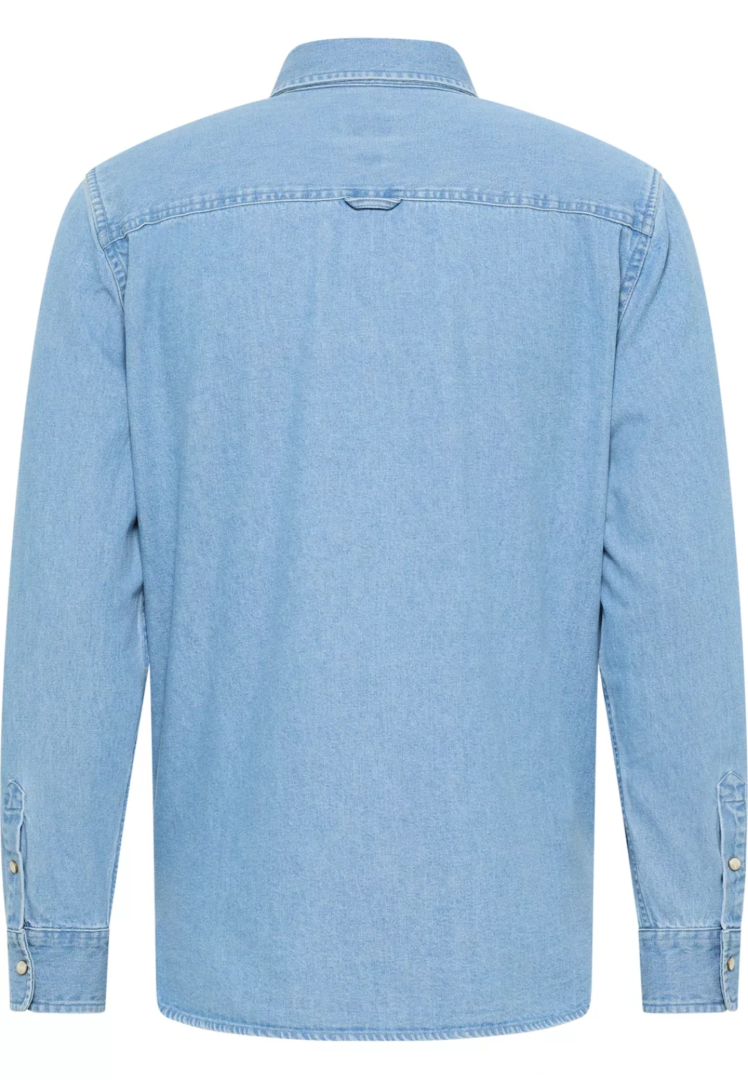 MUSTANG Langarmhemd "Jeanshemd" günstig online kaufen