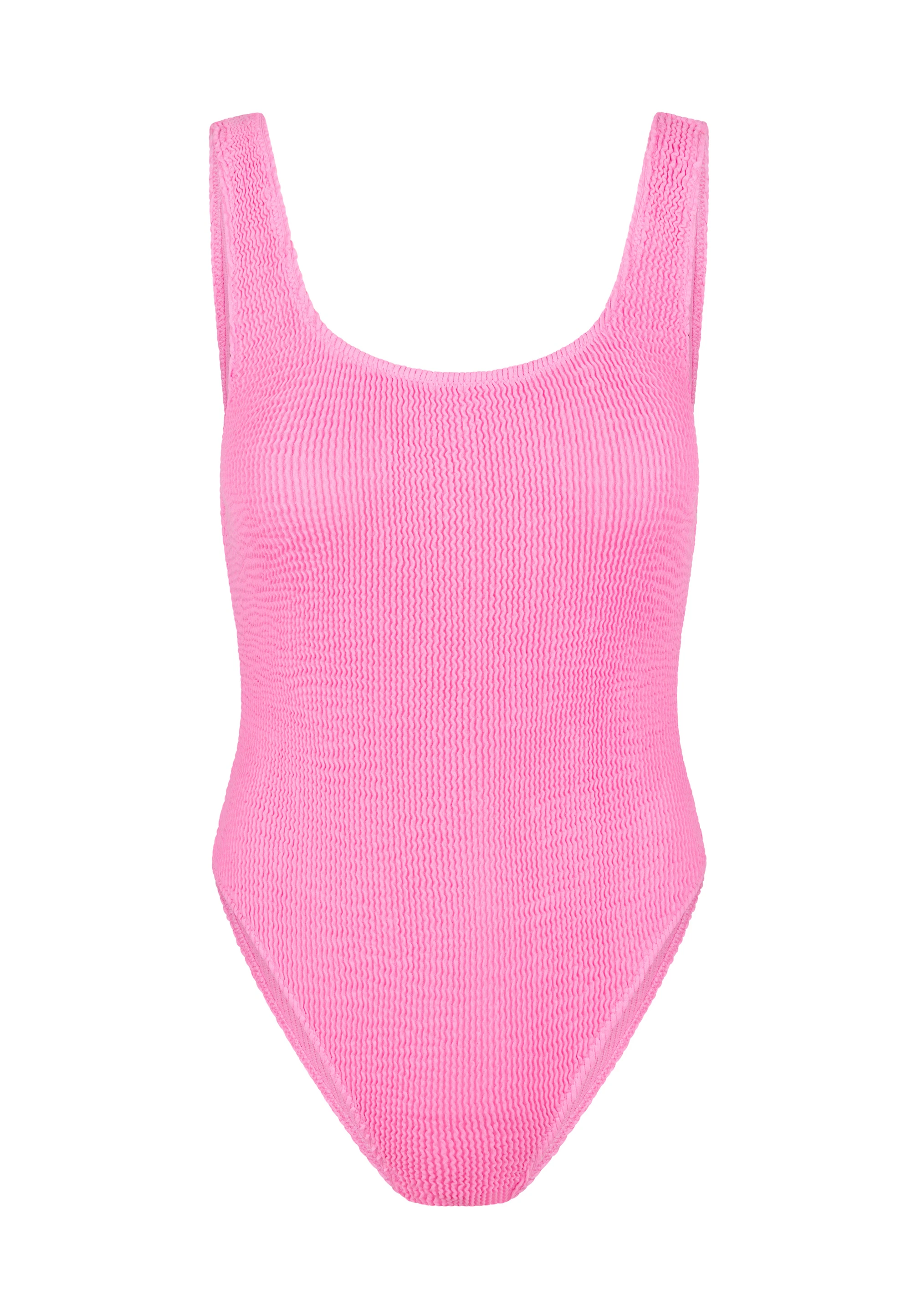 Moda Minx Badeanzug "Scrunch Scoop Neck Swimsuit", (1 St.), mit tollem Rück günstig online kaufen