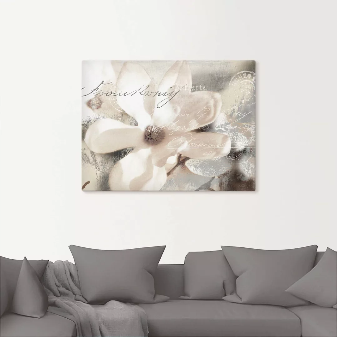 Artland Wandbild "Magnolie Detail", Blumenbilder, (1 St.), als Alubild, Out günstig online kaufen