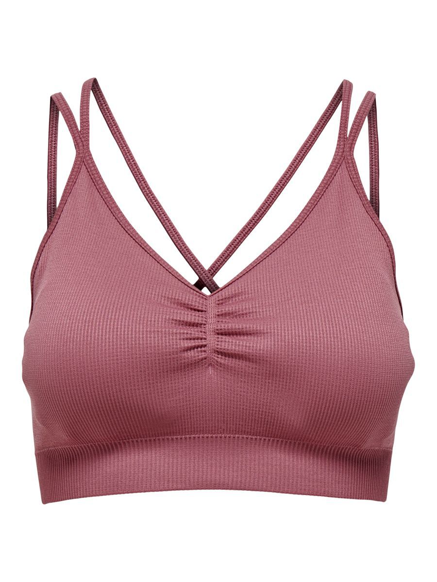 ONLY Doppelträger- Sport-bh Damen Pink günstig online kaufen