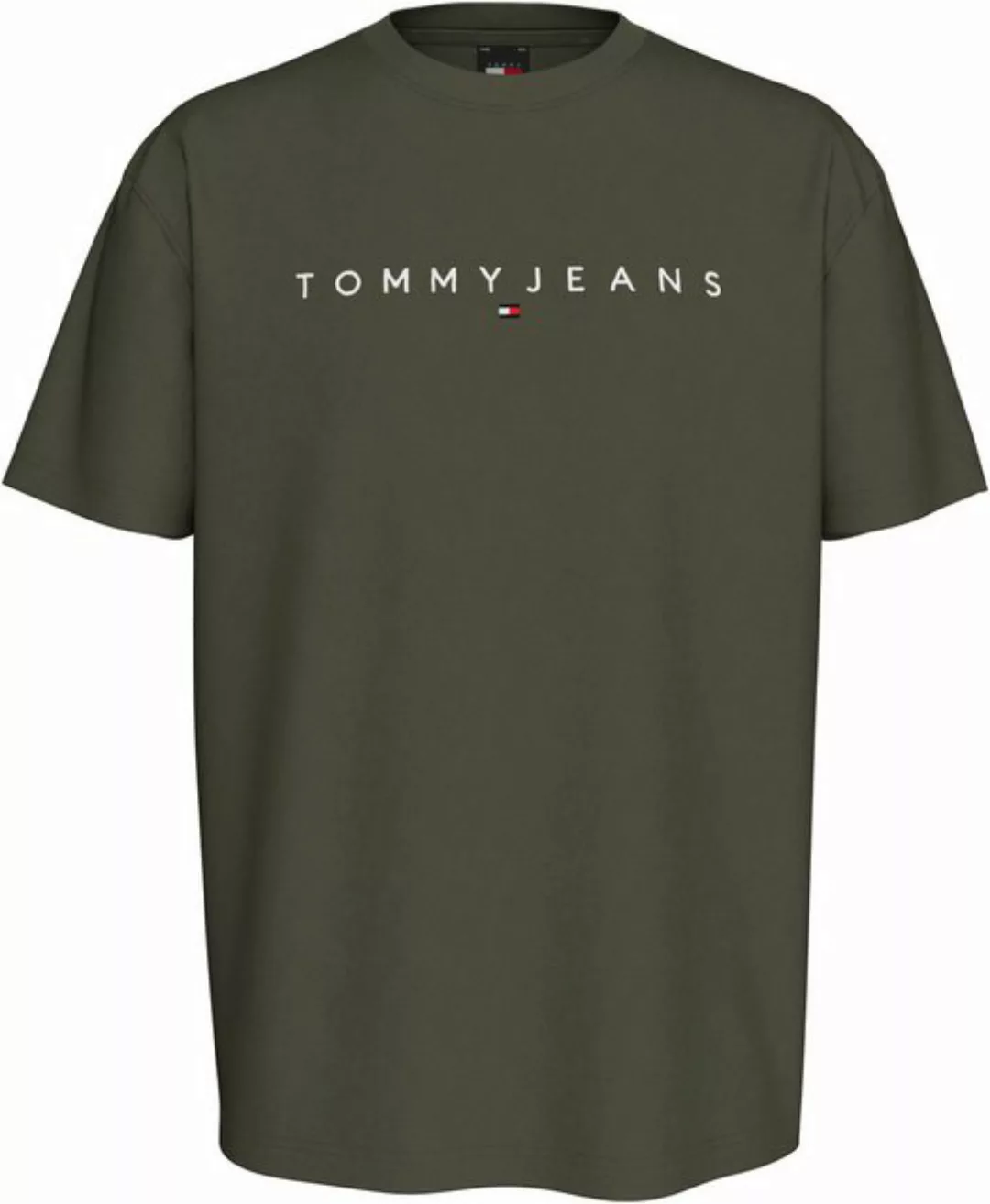 Tommy Jeans T-Shirt TJM REG LINEAR LOGO TEE EXT mit Markenlabel günstig online kaufen