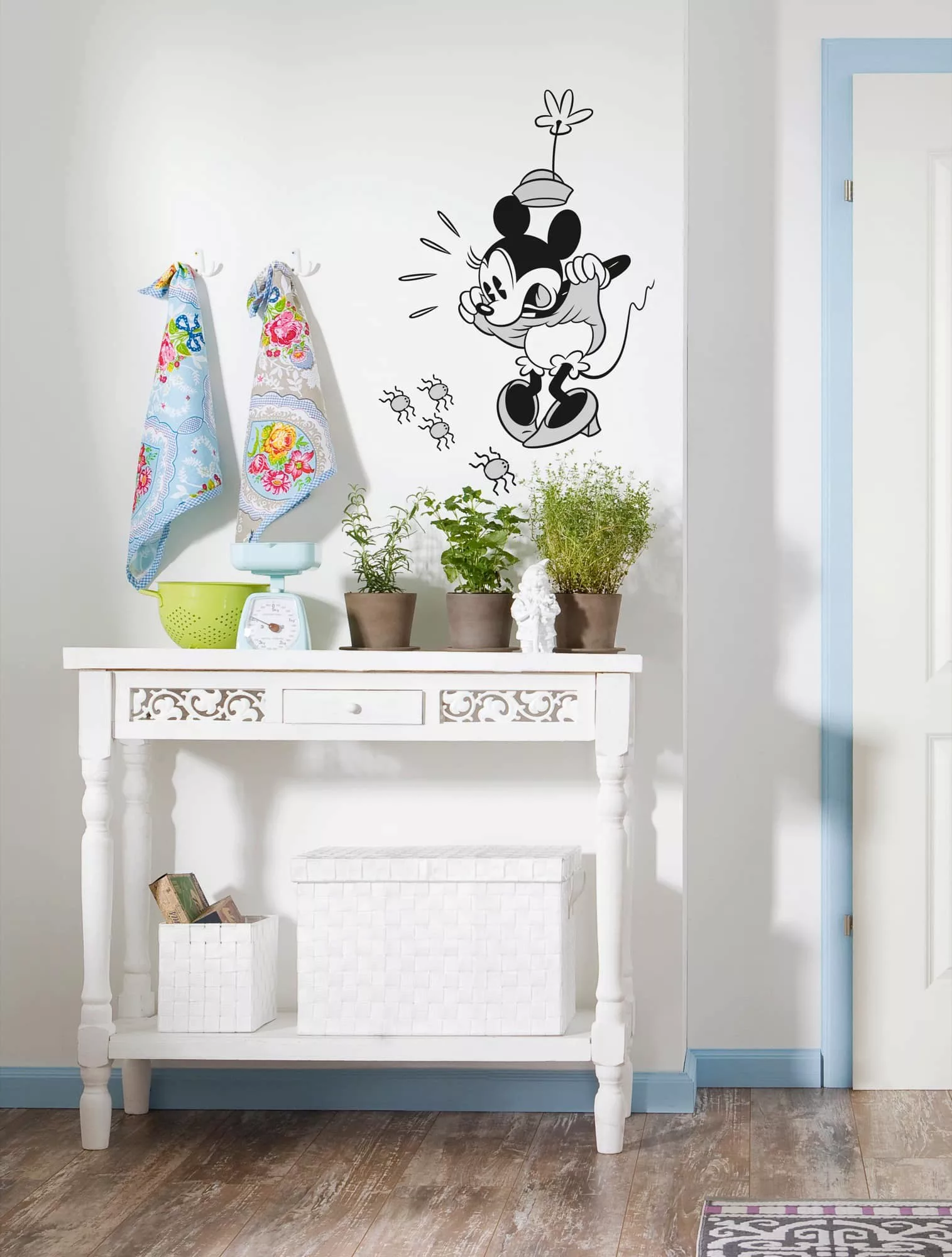 Komar Wandtattoo Minnie Scream  Minnie Scream B/L: ca. 50x70 cm günstig online kaufen