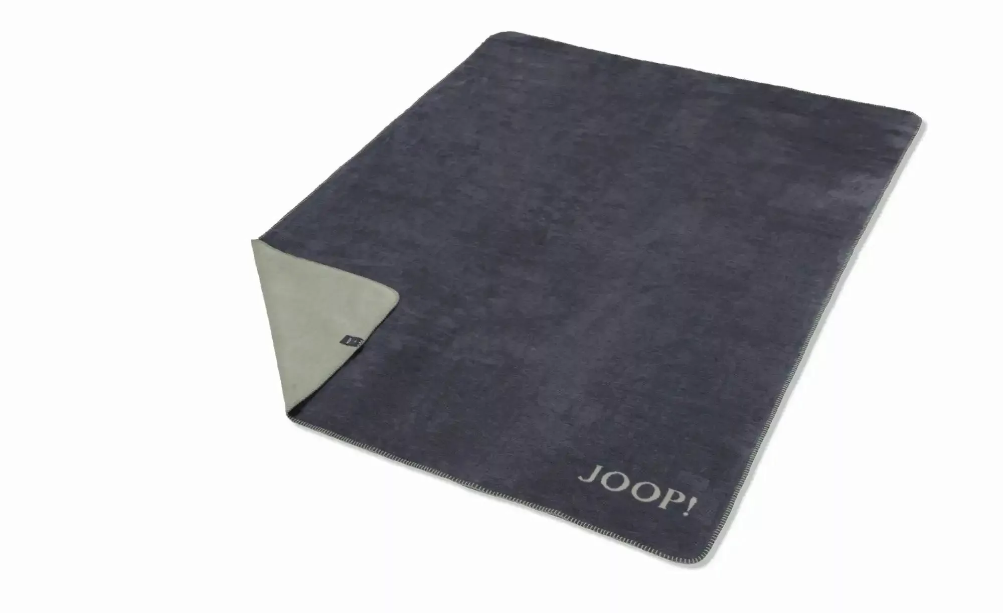 JOOP! Wohndecke Melange Doubleface   ¦ blau ¦ Baumwollmischgewebe ¦ Maße (c günstig online kaufen