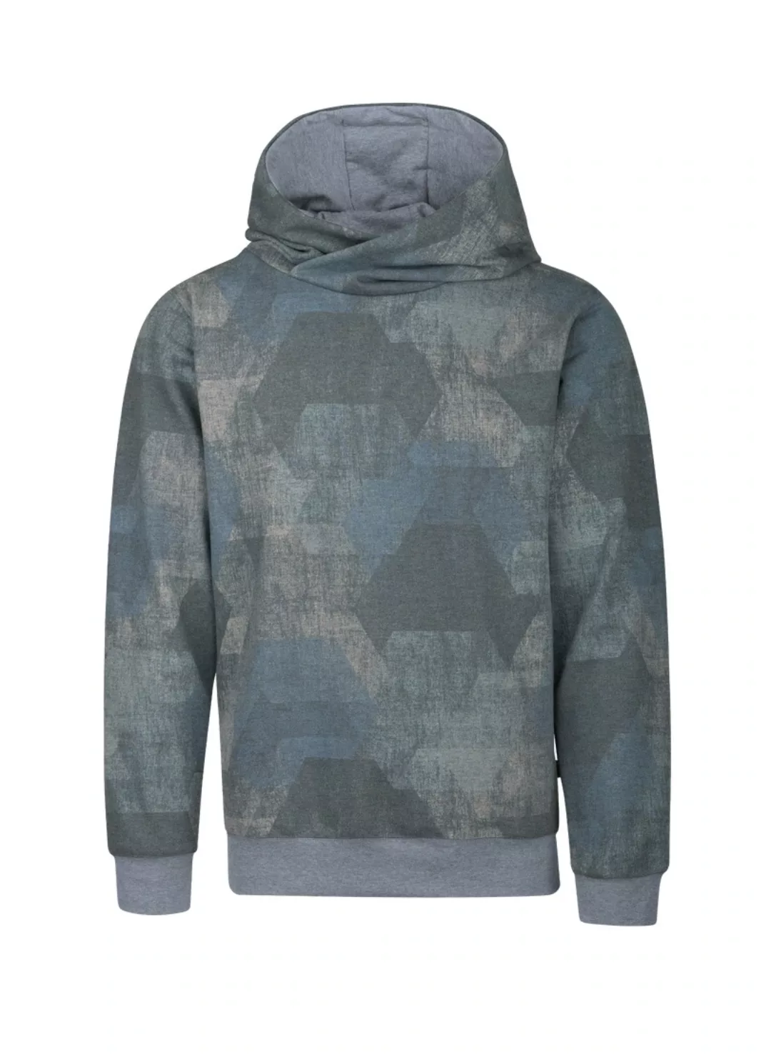 Trigema Kapuzensweatshirt "TRIGEMA Hoodie mit modischem Print-Muster" günstig online kaufen