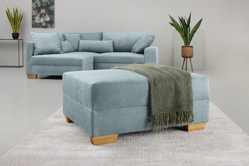 Home affaire Hocker "DuraSpring", Mit DuraSpring-Taschenfederkern, bis 140 günstig online kaufen