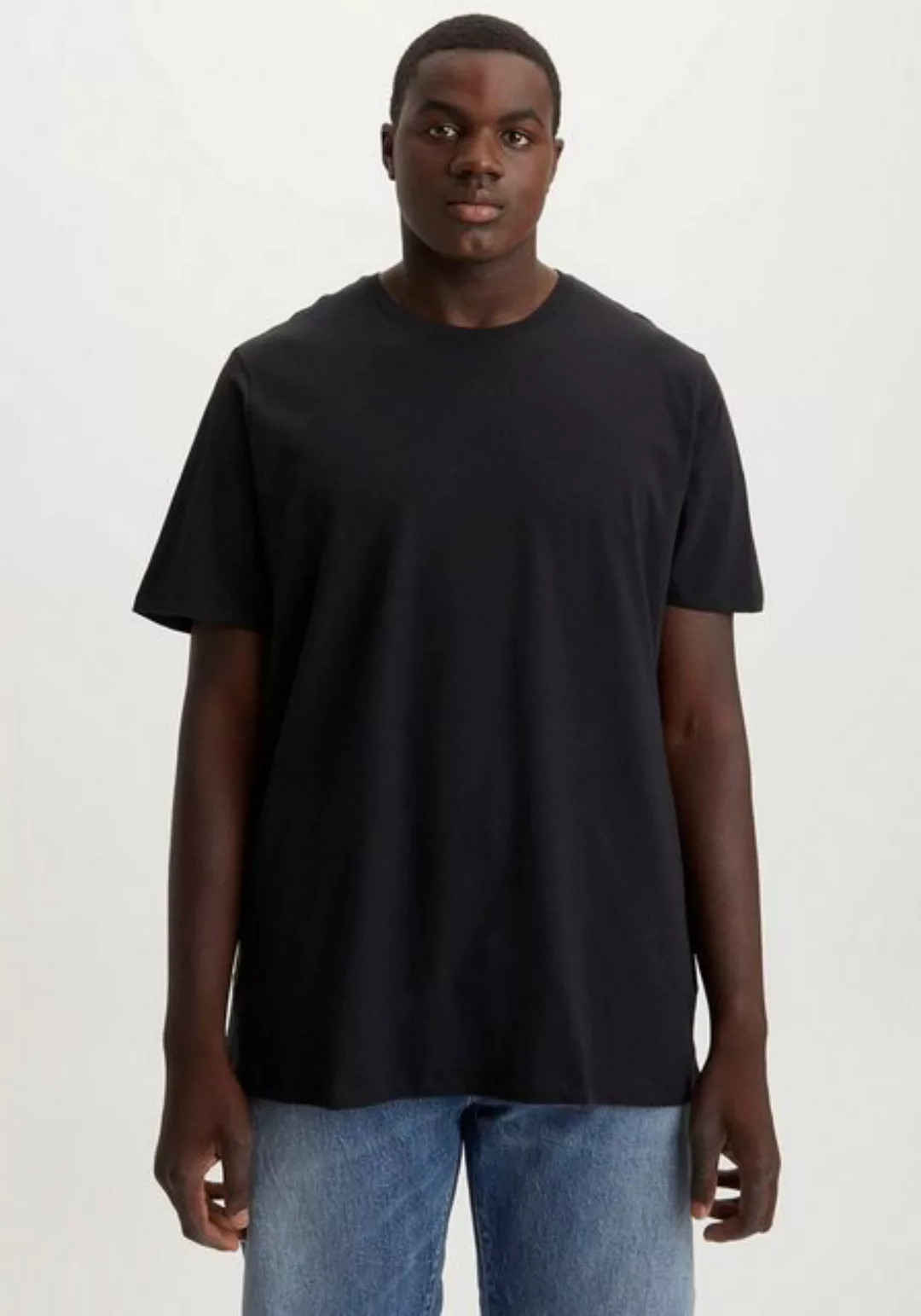 Levi's® Plus Rundhalsshirt BIG 2 PACK TEE (Packung, 2er-Pack) unifarben günstig online kaufen