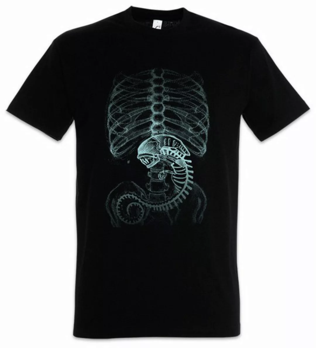 Urban Backwoods Print-Shirt Xenomorph Alien Herren T-Shirt Ripley Prometheu günstig online kaufen