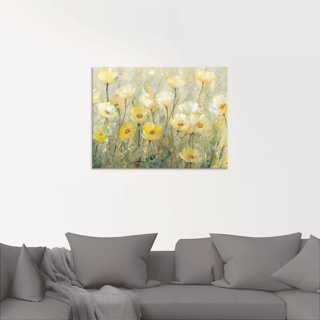 Artland Glasbild »Sommer in voller Blüte II«, Blumenwiese, (1 St.), in vers günstig online kaufen