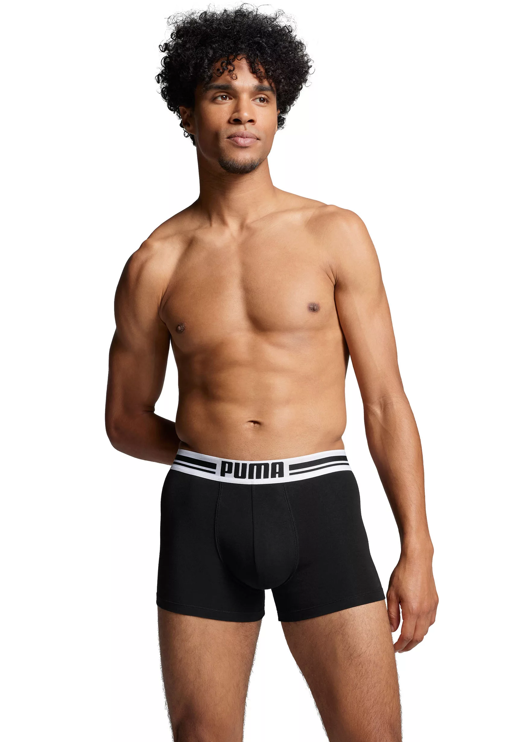 Puma Herren Boxershort PLACED LOGO BOXER 2er Pack günstig online kaufen