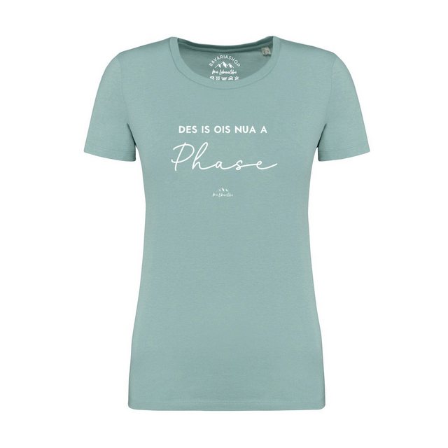 Bavariashop T-Shirt Damen T-Shirt "Des is ois nua a Phase günstig online kaufen